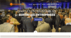 Desktop Screenshot of entreprises-et-cites.com